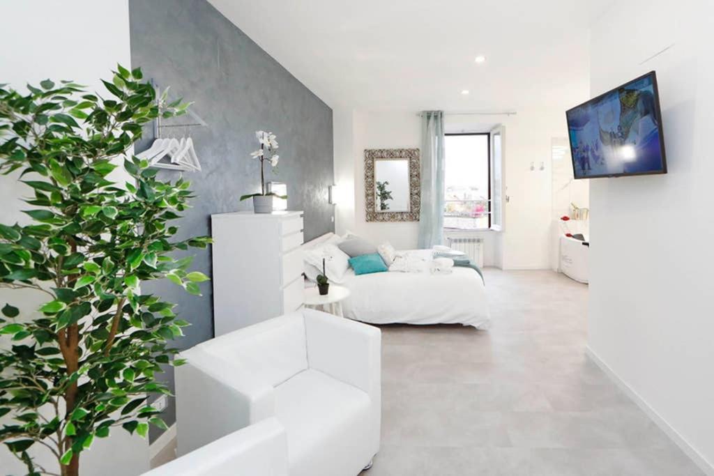 White Panoramic Jacuzzi Suite Trastevere - Top Collection Rom Exteriör bild